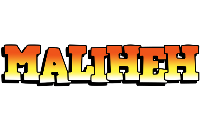 Maliheh sunset logo