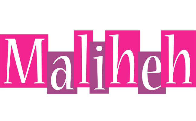 Maliheh whine logo