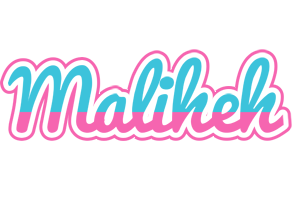 Maliheh woman logo