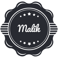 Malik badge logo