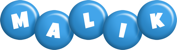 Malik candy-blue logo