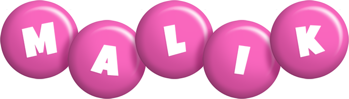 Malik candy-pink logo