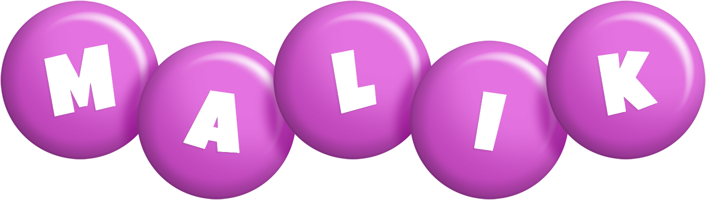 Malik candy-purple logo