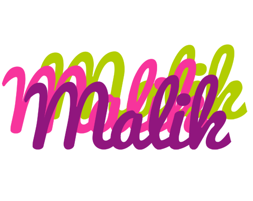 Malik flowers logo