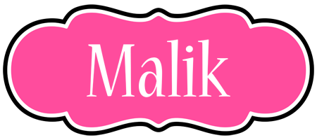Malik invitation logo