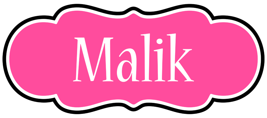 Malik invitation logo