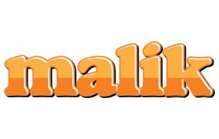 Malik orange logo