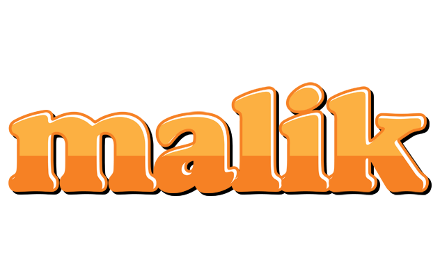 Malik orange logo
