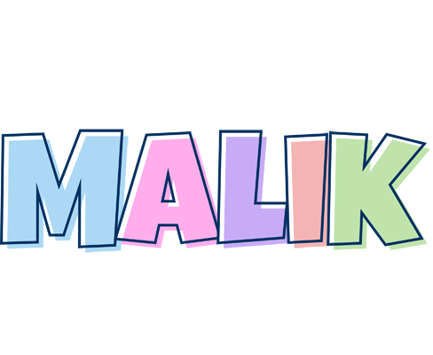 Malik pastel logo