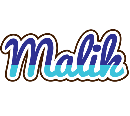 Malik raining logo