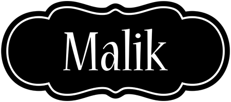 Malik welcome logo