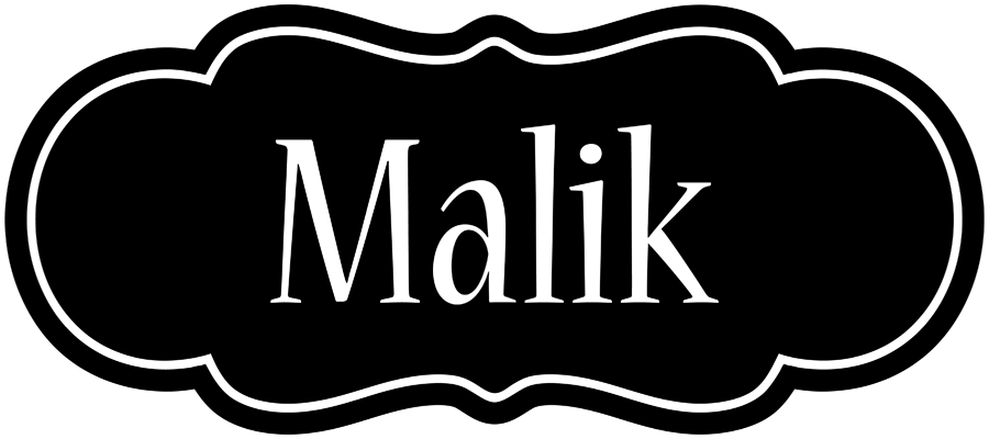 Malik welcome logo