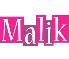 Malik whine logo