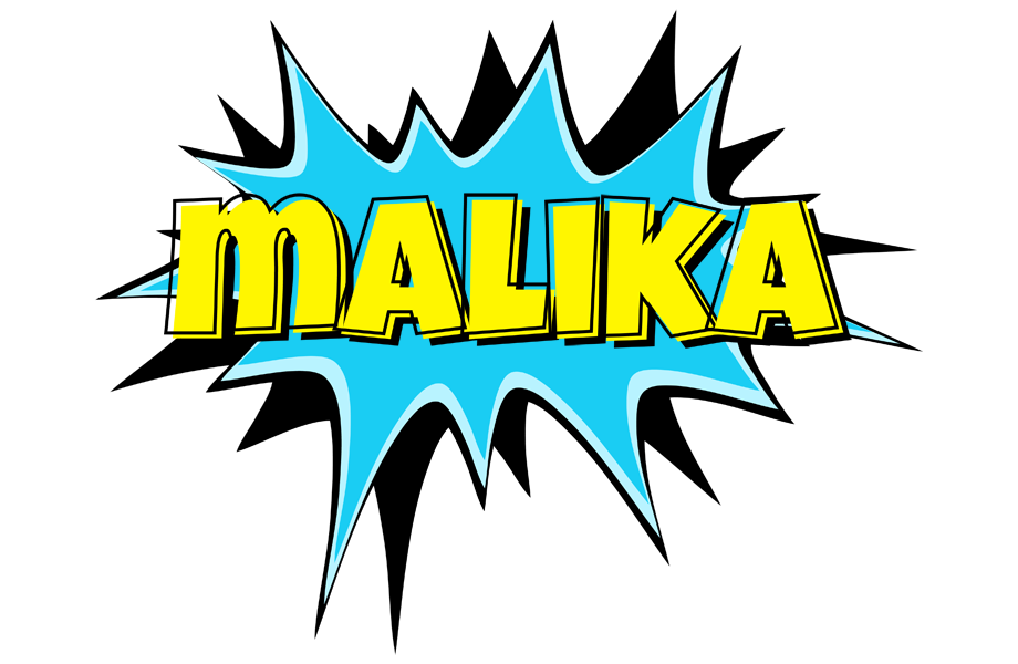 Malika amazing logo