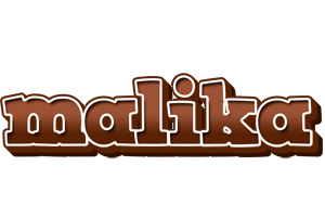 Malika brownie logo