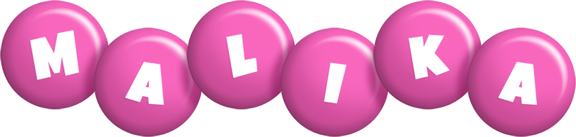 Malika candy-pink logo
