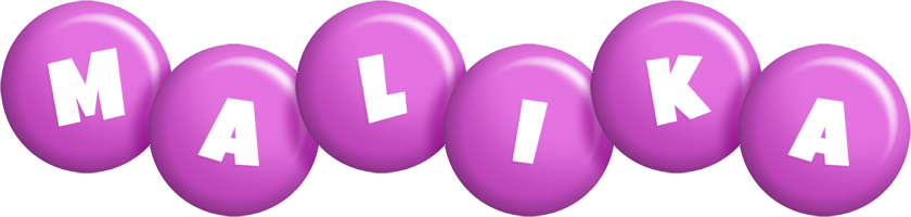 Malika candy-purple logo