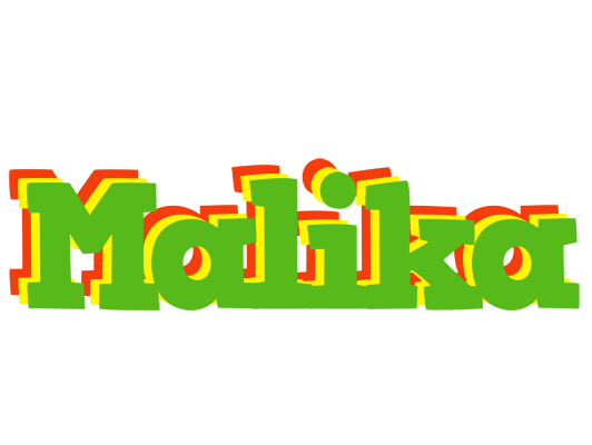 Malika crocodile logo