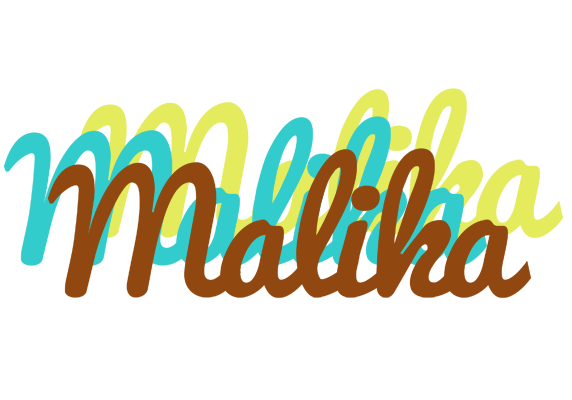 Malika cupcake logo