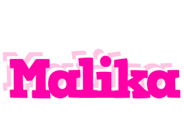 Malika dancing logo