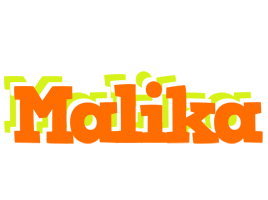 Malika healthy logo