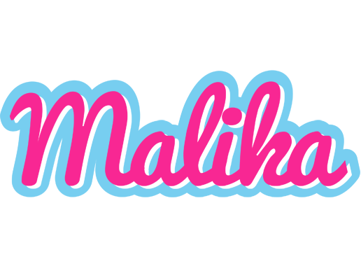 Malika popstar logo