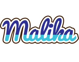 Malika raining logo