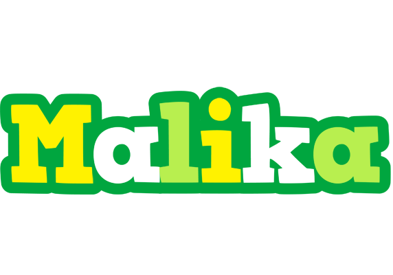 Malika soccer logo