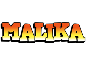 Malika sunset logo