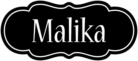 Malika welcome logo