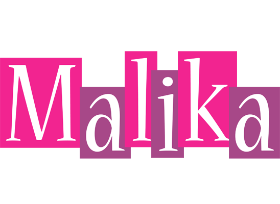 Malika whine logo