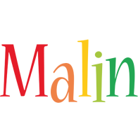 Malin birthday logo