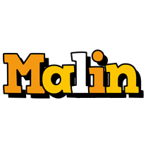 Malin cartoon logo