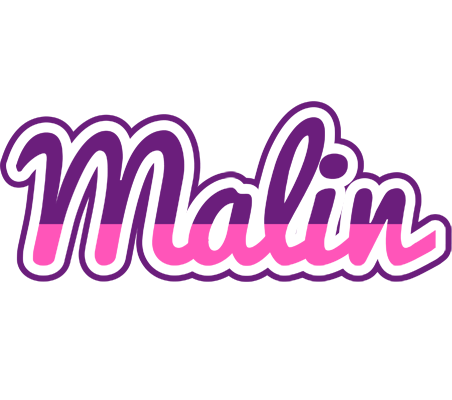 Malin cheerful logo