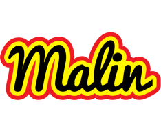 Malin flaming logo