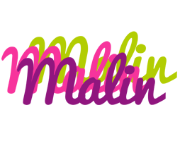 Malin flowers logo