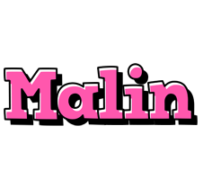 Malin girlish logo