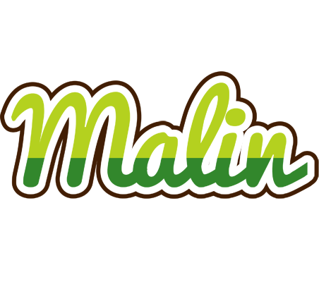 Malin golfing logo