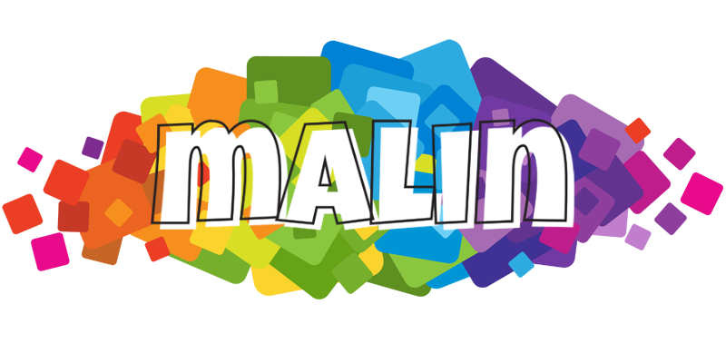 Malin pixels logo