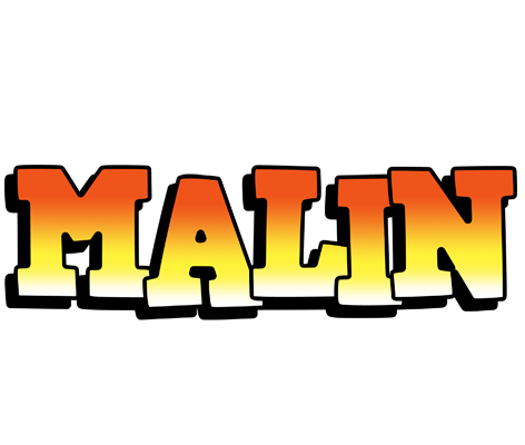 Malin sunset logo