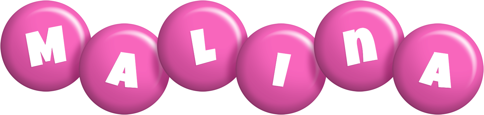 Malina candy-pink logo