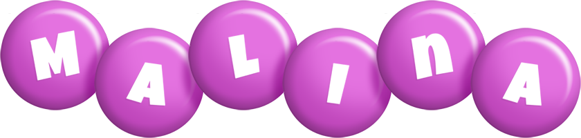 Malina candy-purple logo