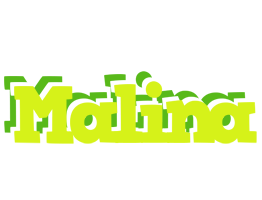 Malina citrus logo