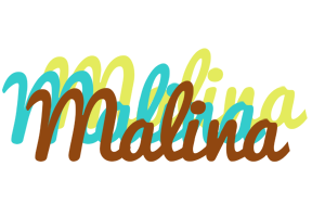 Malina cupcake logo