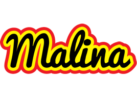 Malina flaming logo