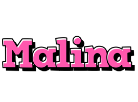 Malina girlish logo