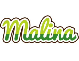 Malina golfing logo