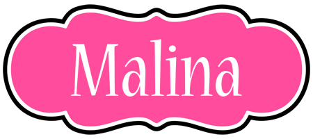 Malina invitation logo