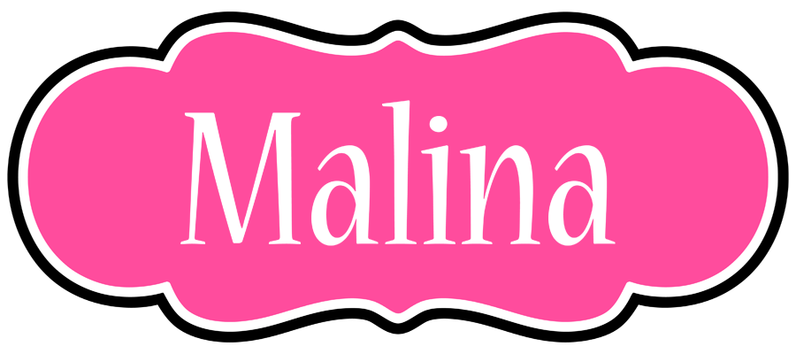 Malina invitation logo