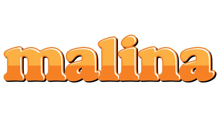 Malina orange logo